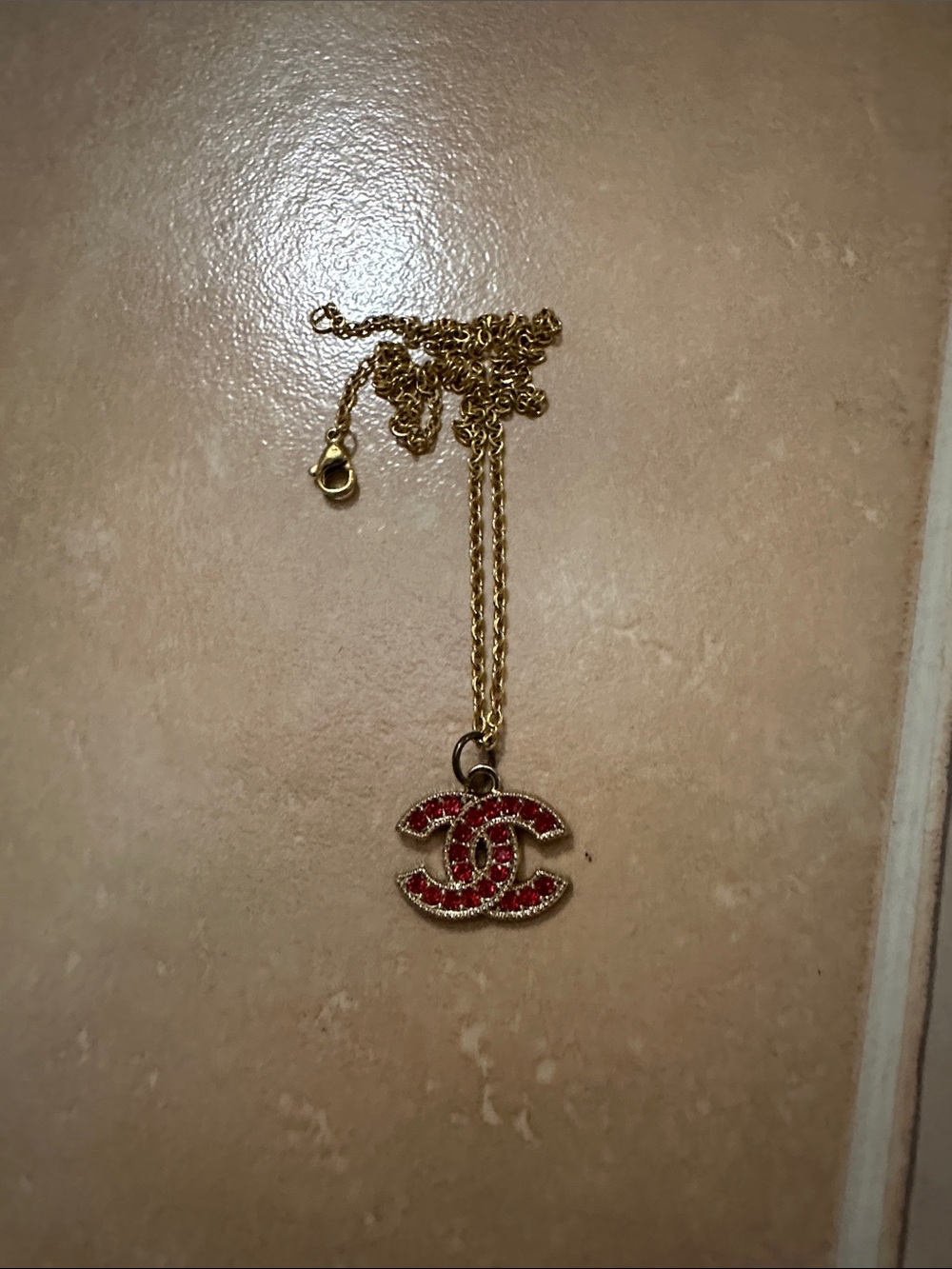 COACH Coral Enamel Logo C Bubble Retro
Ring plus Necklace - Picture 2 of 8